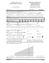 Đề thi Học kì 1 Toán 10 năm 2025-2026 trường THPT Số 1 Lê Lợi (Quảng Trị)
